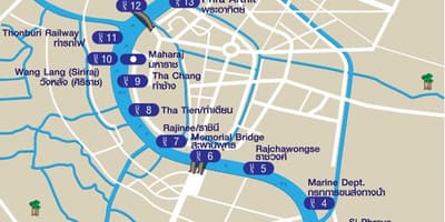 Bato gwo larivyè lefrat bangkok kat jeyografik