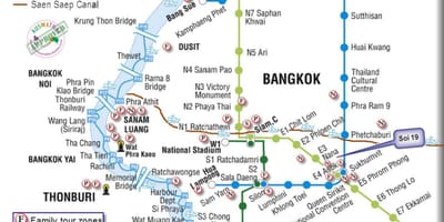 Piblik transpò nan bangkok kat jeyografik